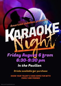 Copy Of Karaoke Night Flyer Made With Postermywall My Calendar