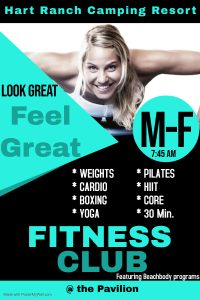 Copy Of Personal Training Poster Made With Postermywall Activities Calendar