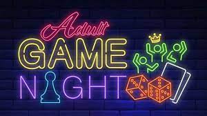 Adult Game Night Activities Calendar