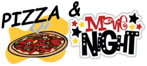 Pizza And Movie Activities Calendar