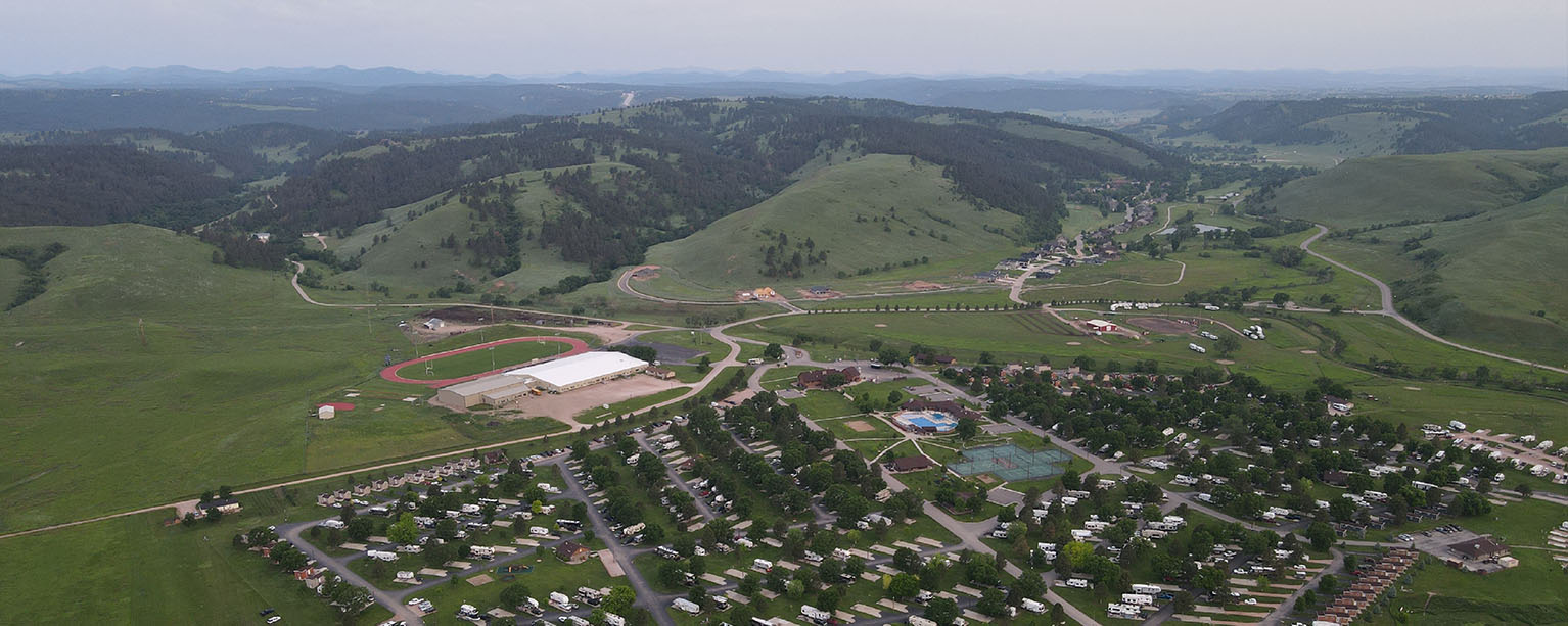 Hart Ranch Resort Aerial View